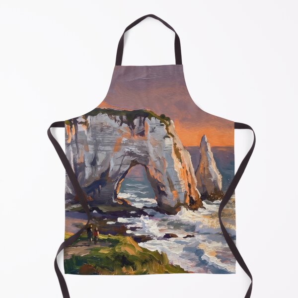 Item preview, Étretat Cliffs and Arch at Sunset designed and sold by RedPeaStudio.