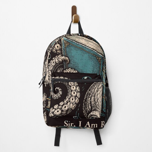 Item preview, Sir I Am Reading Octopus Book Lover Humor Design designed and sold by ImeldaSparks.