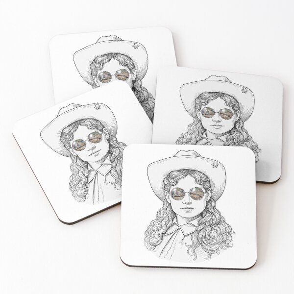 Item preview, Annie Oakley Shattered Targets Shades Reflection designed and sold by Bad-Decisions-Designs.