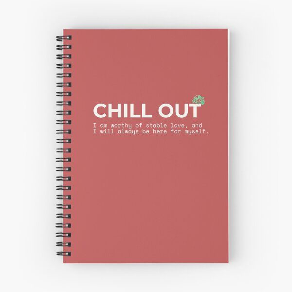 Item preview, CHILL OUT - Mental Health Affirmation Quotes designed and sold by Safe Soul DeLife.