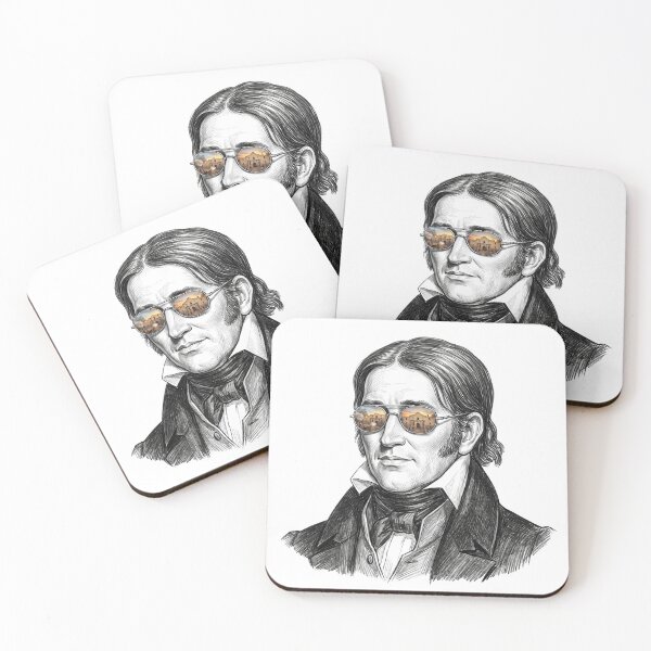 Item preview, Davy Crockett Alamo Battle Shades Reflection designed and sold by Bad-Decisions-Designs.