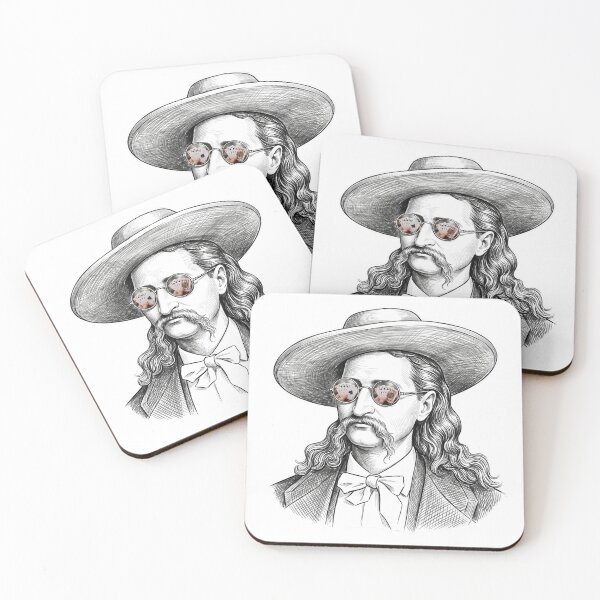 Item preview, Wild Bill Hickok Dead Mans Hand Shades Reflection designed and sold by Bad-Decisions-Designs.