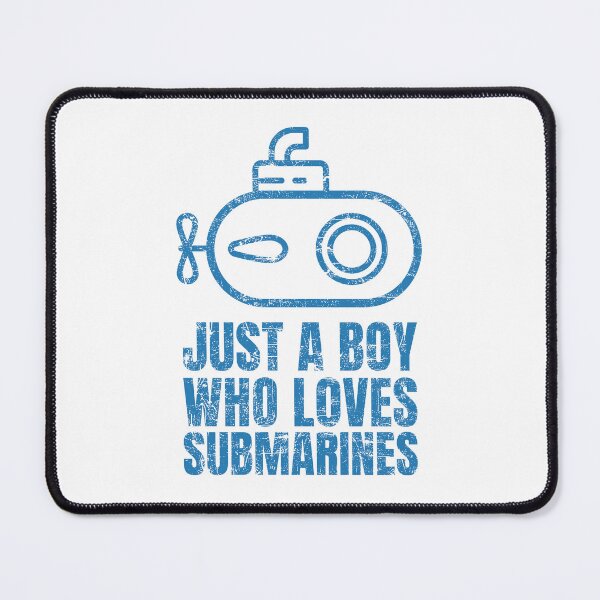 Item preview, Just A Boy Who Loves Submarines designed and sold by chaaval.