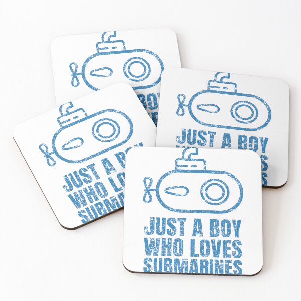Item preview, Just A Boy Who Loves Submarines designed and sold by chaaval.