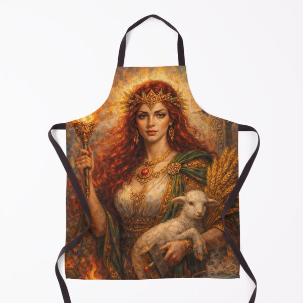 Item preview, Brigid – Celtic Goddess of Light Painting designed and sold by GalleryKauffeld.