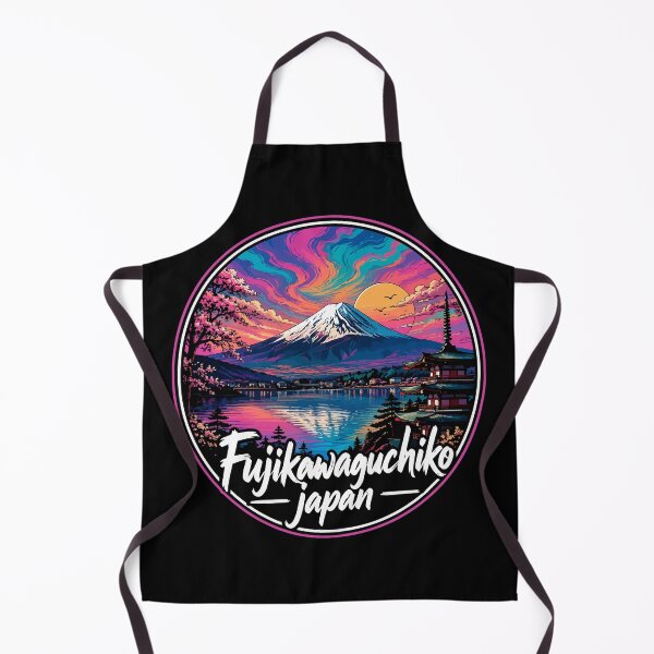 Item preview, Fujikawaguchiko Japan Trippy Travel designed and sold by TomFrontierArt.