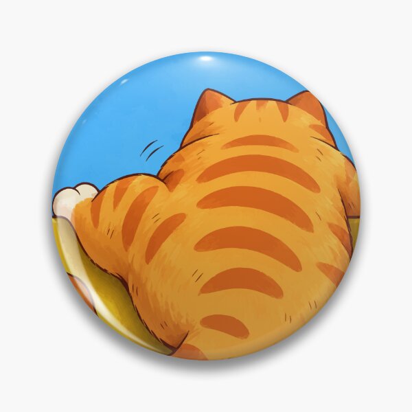 Item preview, Funny Chubby Orange Tabby Cat Climbing Wall Cute Chonky Kitty Butt Graphic designed and sold by The Upside Down.