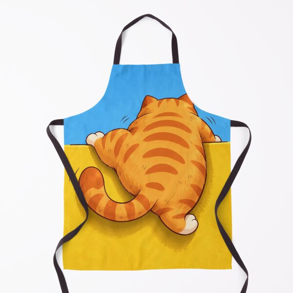 Item preview, Funny Chubby Orange Tabby Cat Climbing Wall Cute Chonky Kitty Butt Graphic designed and sold by The Upside Down.