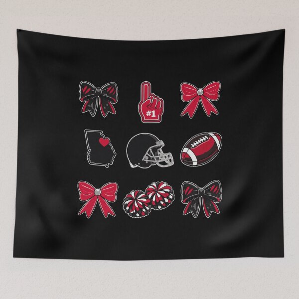 Item preview, Sporty Bows & Team Spirit Collage designed and sold by CarolMald25738.