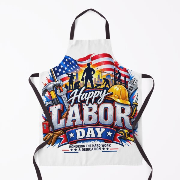 Item preview, Happy Labor Day – Hard Work & Dedication Patriotic Worker Design designed and sold by Public Nature View Places.
