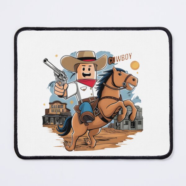 Item preview, Roblox Cowboy Duo Graphic Art | Limited Edition designed and sold by Kader2003.