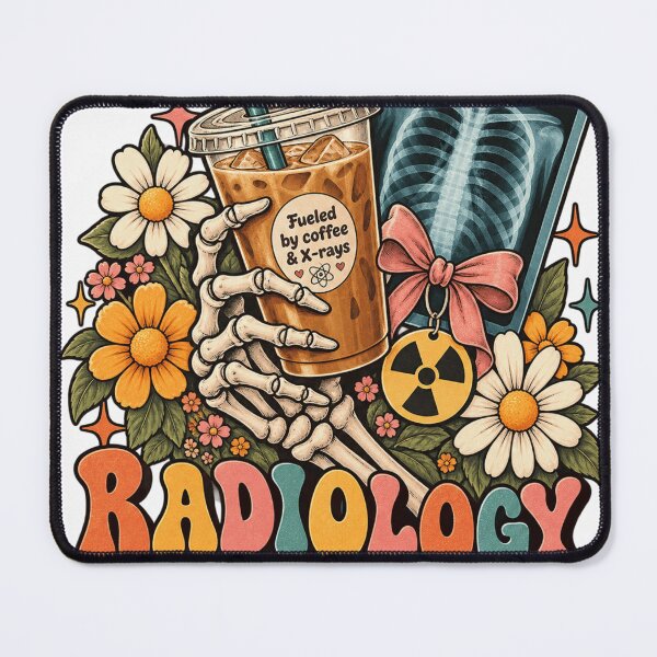 Item preview, Retro Groovy Rad Tech Iced Coffee - Radiology Technologist designed and sold by LUX2Boutique ★★★★★.