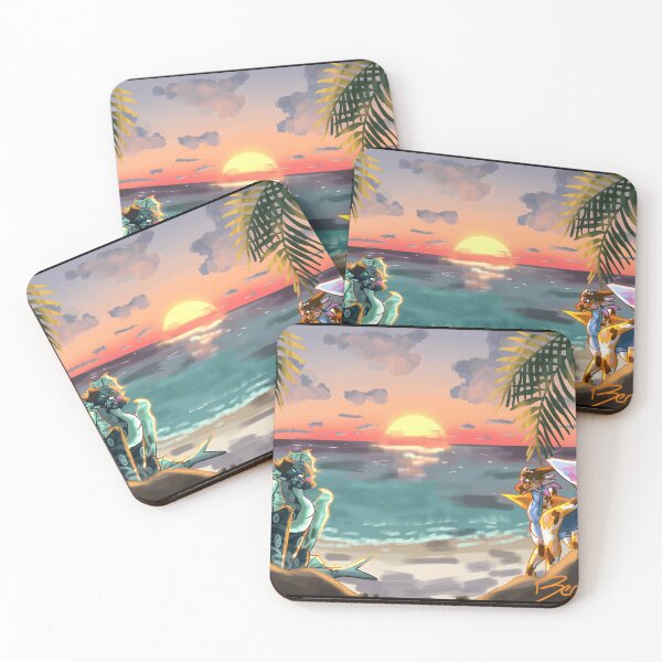 Item preview, Fantasy Sea Creatures at Sunset designed and sold by Baby-Care.