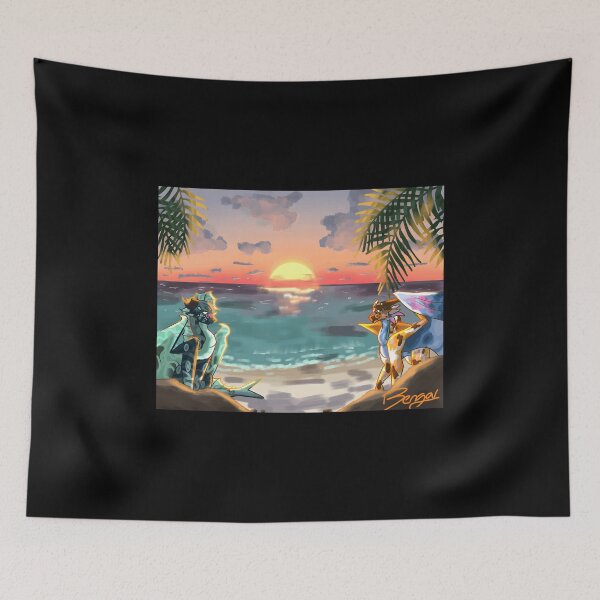 Item preview, Fantasy Sea Creatures at Sunset designed and sold by Baby-Care.