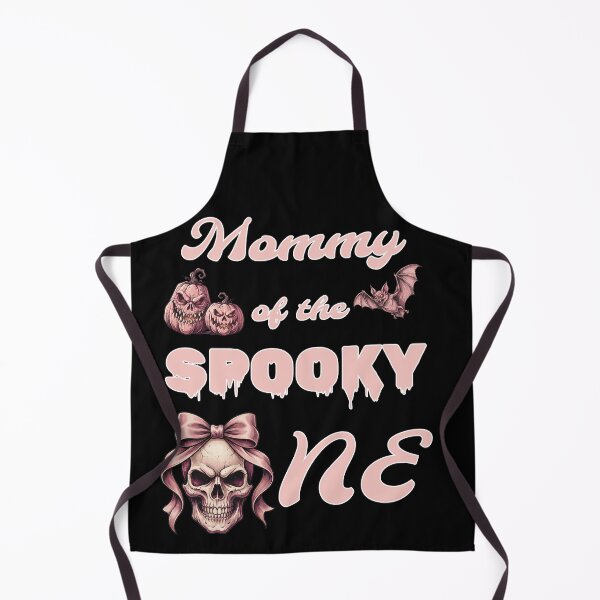 Item preview, Pinkoween Mommy of the Spooky One Pink Skull Bow designed and sold by MythicCotton.