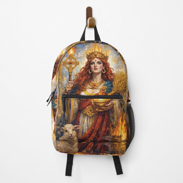 Item preview, Brigid – Goddess of Inspiration Painting designed and sold by GalleryKauffeld.