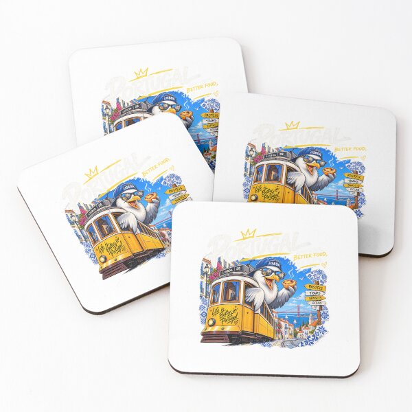 Item preview, Portugal Good Vibes Tram 28 designed and sold by FurryPrintLab-FurryPrintLabDesign.