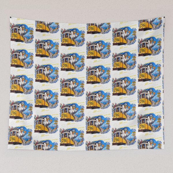 Item preview, Portugal Good Vibes Tram 28 designed and sold by FurryPrintLab-FurryPrintLabDesign.