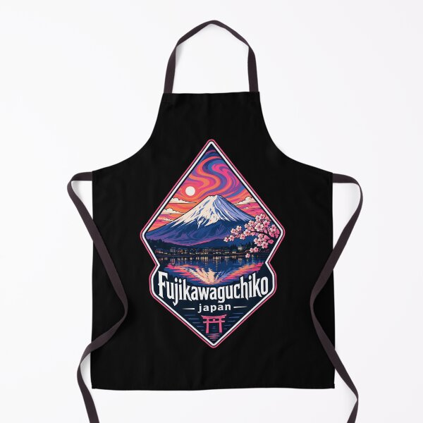 Item preview, Fujikawaguchiko Japan Mount Fuji Trippy Travel designed and sold by TomFrontierArt.