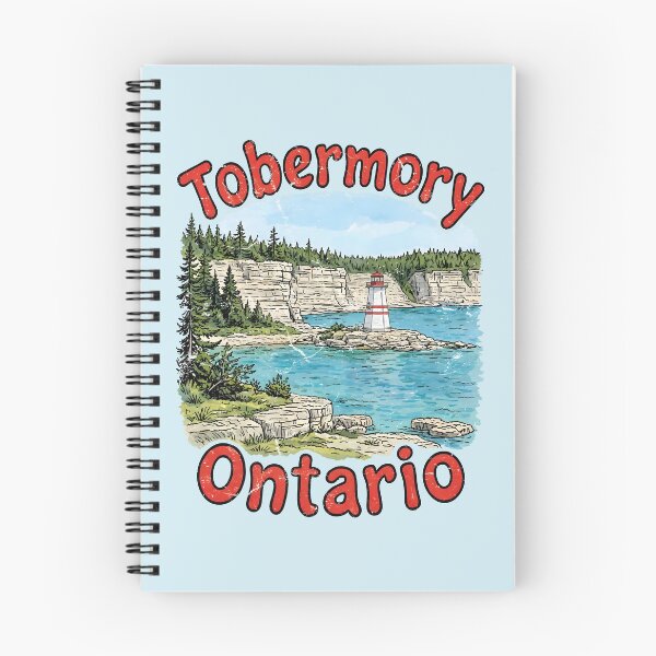 Item preview, Tobermory Cute Landscape Northern Ontario designed and sold by HowToCanadian.