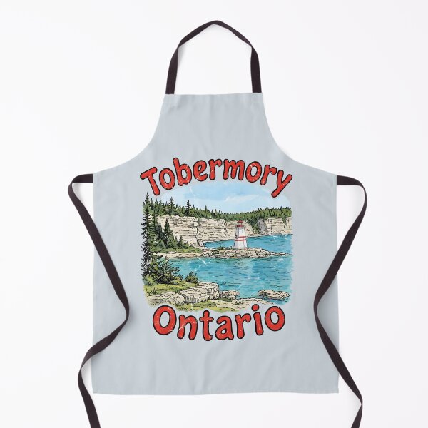 Item preview, Tobermory Cute Landscape Northern Ontario designed and sold by HowToCanadian.