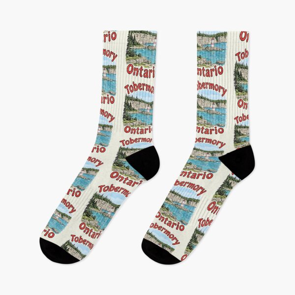 Item preview, Tobermory Cute Landscape Northern Ontario designed and sold by HowToCanadian.