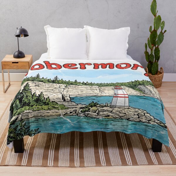 Item preview, Tobermory Cute Landscape Northern Ontario designed and sold by HowToCanadian.