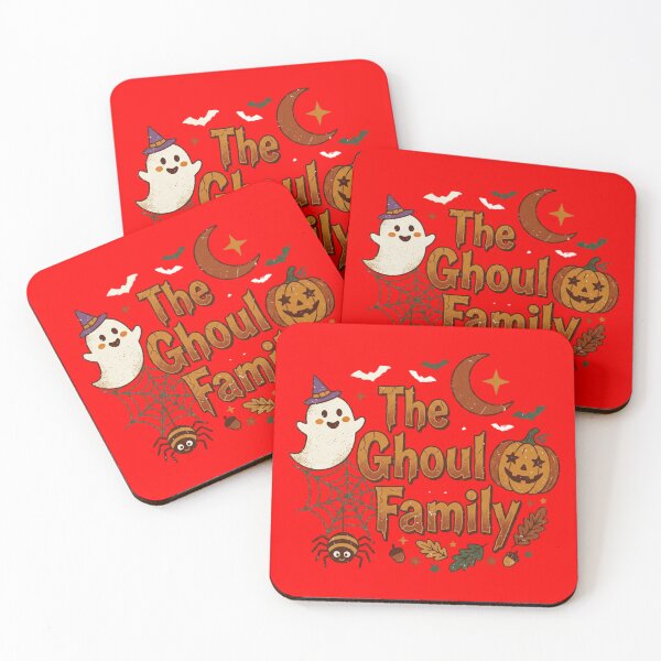 Item preview, The Ghoul Family Retro Halloween Matching Family Costume T-Shirt designed and sold by KreatoLab.