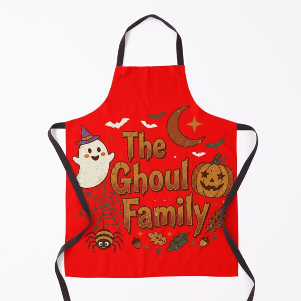 Item preview, The Ghoul Family Retro Halloween Matching Family Costume T-Shirt designed and sold by KreatoLab.