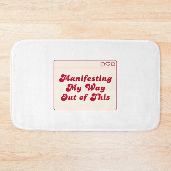Item preview, Manifesting My Way Out Funny Spiritual Quote designed and sold by jianina-alondra.