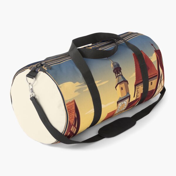 Item preview, Rothenburg Germany Vintage Travel Art – Medieval Old Town designed and sold by Bomax121.