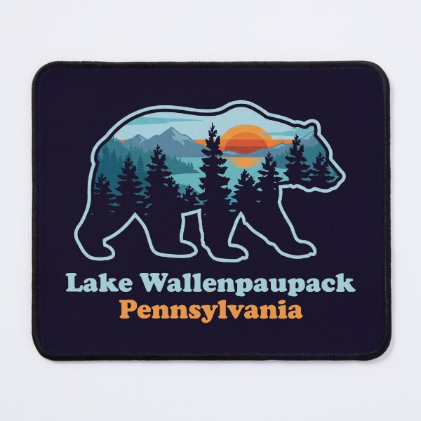 Item preview, Lake Wallenpaupack Pennsylvania Bear Silhouette  designed and sold by Milasneeze.