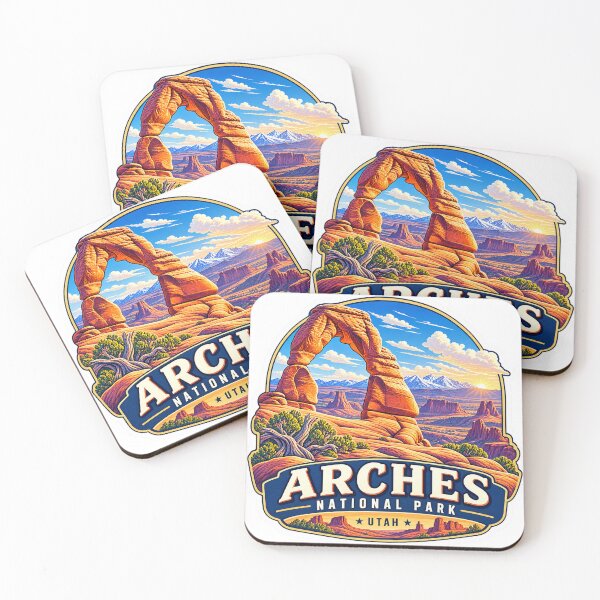 Item preview, Arches National Park Utah – Desert Travel Badge designed and sold by ChicClicker.