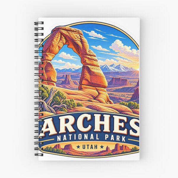 Item preview, Arches National Park Utah – Desert Travel Badge designed and sold by ChicClicker.