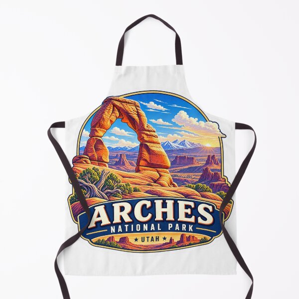 Item preview, Arches National Park Utah – Desert Travel Badge designed and sold by ChicClicker.