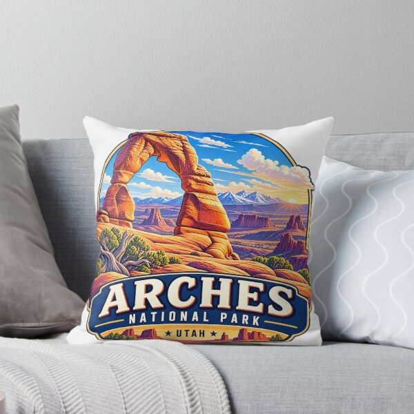 Item preview, Arches National Park Utah – Desert Travel Badge designed and sold by ChicClicker.
