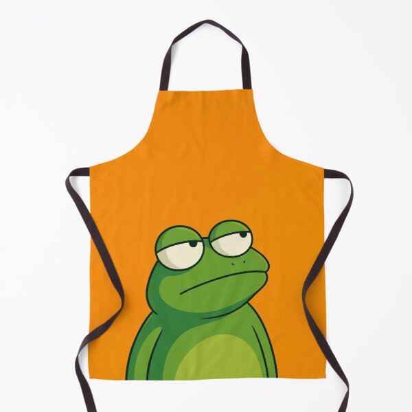 Item preview, Funny Unimpressed Frog Sarcastic Grumpy Toad Side Eye Meme Graphic designed and sold by The Upside Down.
