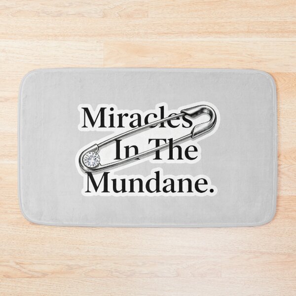 Item preview, Miracles In The Mundane – Diamond Safety Pin Minimalist Mindfulness designed and sold by Ideeplyfeltit.