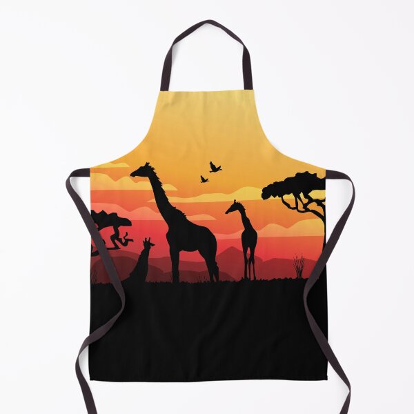 Item preview, African Safari Sunset Giraffe Silhouette designed and sold by Avara-Creative.