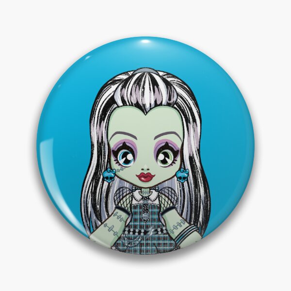 Item preview, Frankie Stein Chibi Sticker - Monster High Inspired designed and sold by MerryGhoulRound.