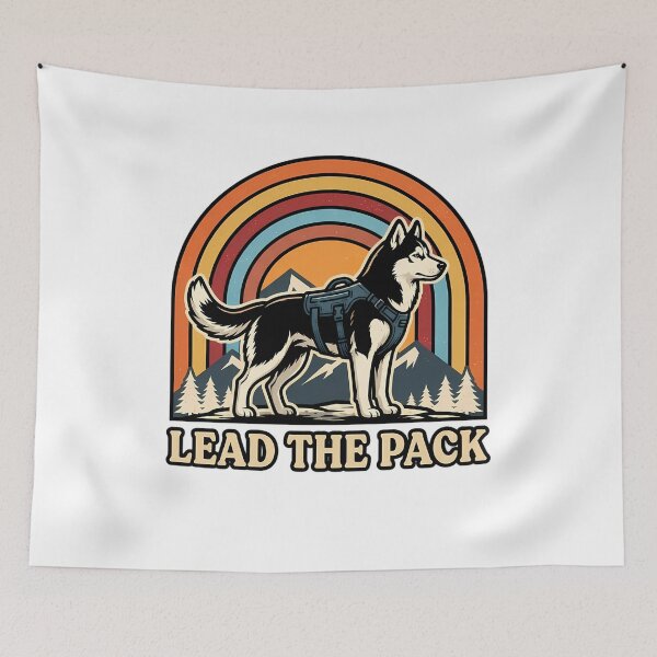 Item preview, Husky Leading The Pack designed and sold by SHOP-Corner.