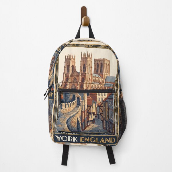 Item preview, York England Vintage Travel Art – Minster and Walls designed and sold by Bomax121.