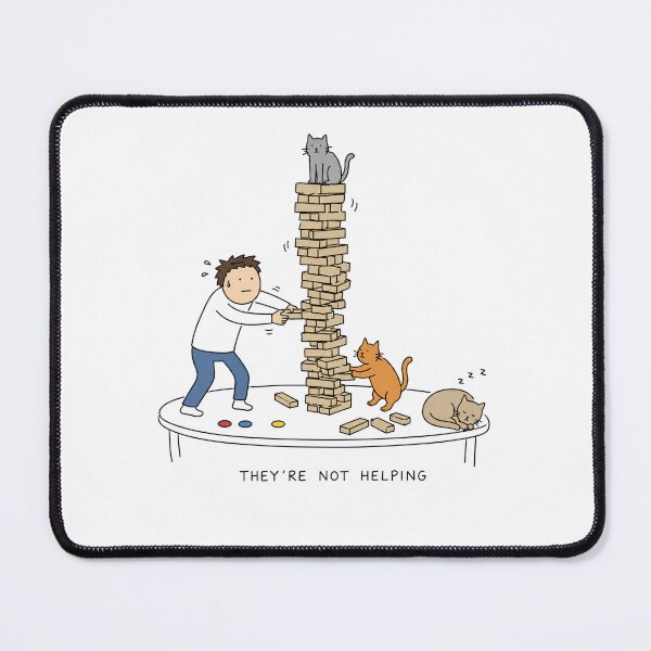 Item preview, Cats Are Not Helping designed and sold by MonkiFlipp.