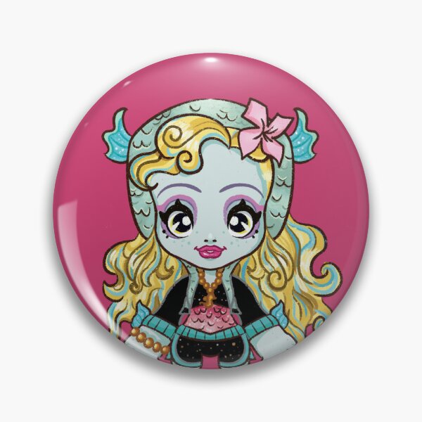 Item preview, Lagoona Blue Chibi Sticker - Monster High Inspired designed and sold by MerryGhoulRound.