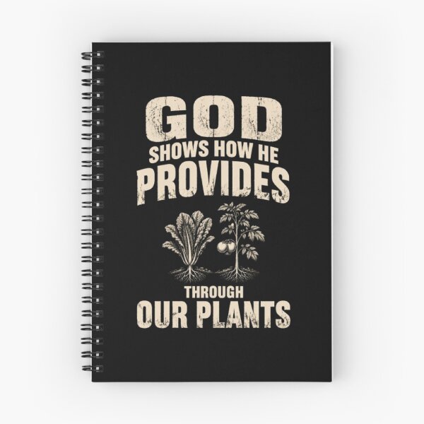 Item preview, God Shows How He Provides Through Our Plants | Faith & Nature T-Shirt Design designed and sold by Obiechefu.