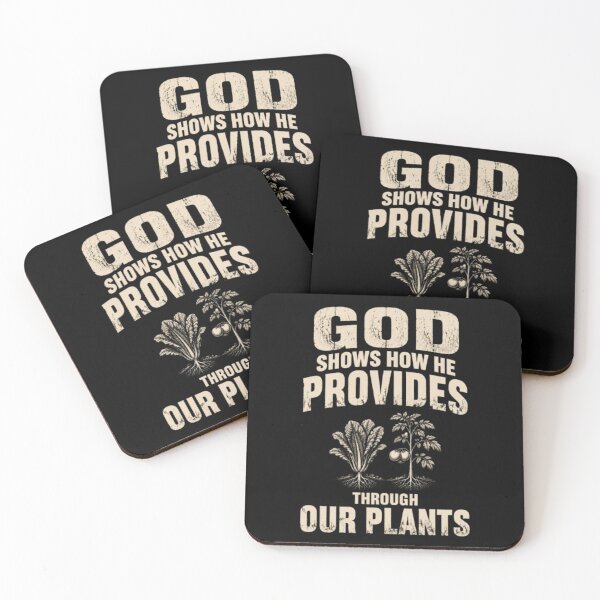 Item preview, God Shows How He Provides Through Our Plants | Faith & Nature T-Shirt Design designed and sold by Obiechefu.
