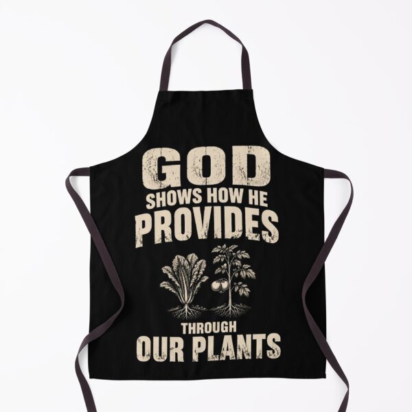 Item preview, God Shows How He Provides Through Our Plants | Faith & Nature T-Shirt Design designed and sold by Obiechefu.