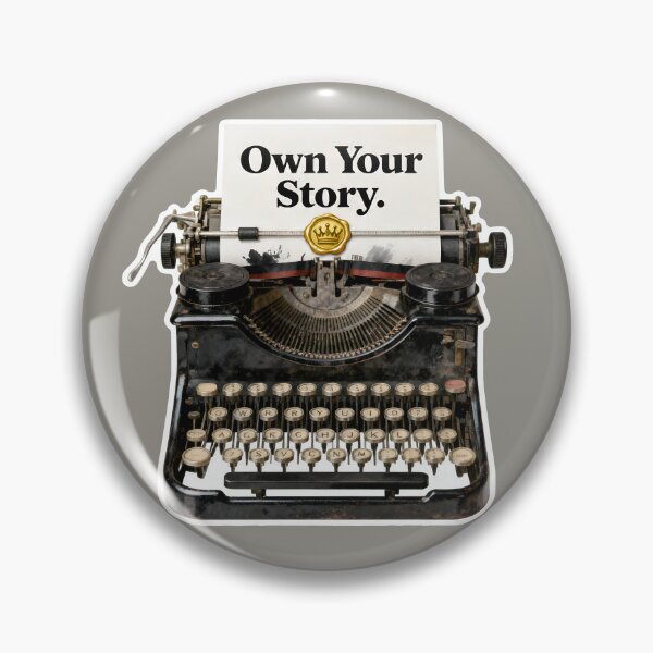 Item preview, Own Your Story – Vintage Typewriter Gold Wax Seal Empowerment designed and sold by Ideeplyfeltit.