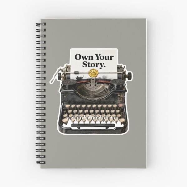 Item preview, Own Your Story – Vintage Typewriter Gold Wax Seal Empowerment designed and sold by Ideeplyfeltit.