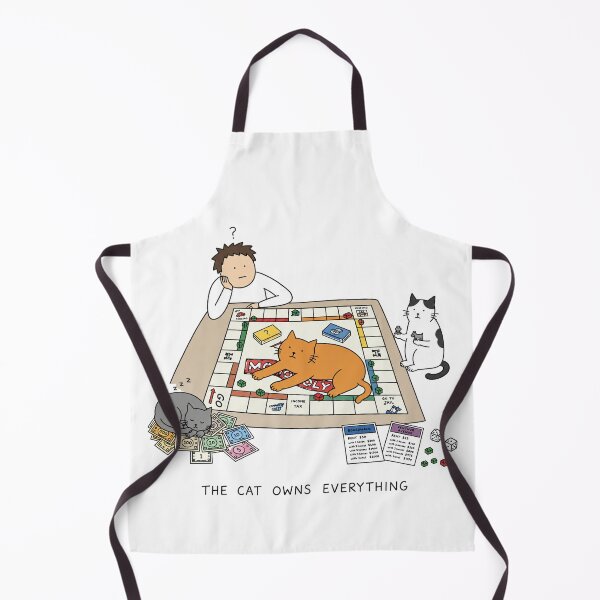 Item preview, The Cat Owns Everything designed and sold by MonkiFlipp.